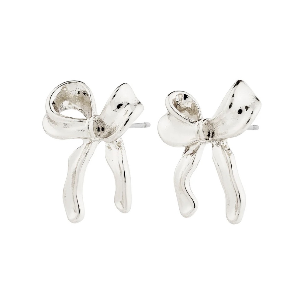 CASSIAN RECYCLED BOW EARRINGS